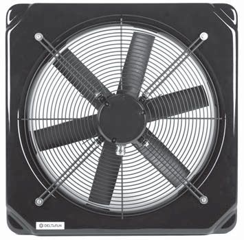 Axiálny ventilátor 355 mm IP44
