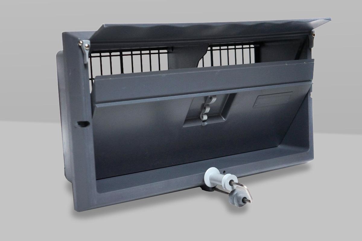 Plastová vzduchotechnická klapka 650 x 275 mm