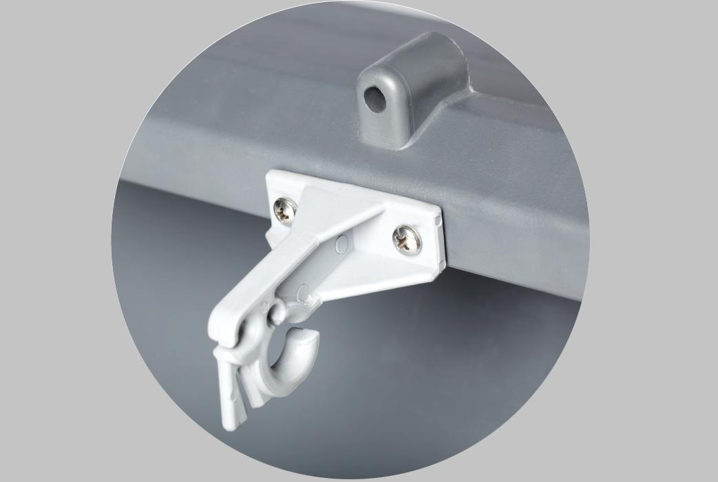 Plastová vzduchotechnická klapka 650 x 275 mm